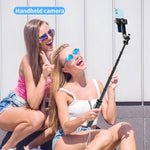 Selfie stick 4 gambe Bluetooth estensibile per smartphone