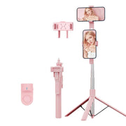 Treppiede estensibile 1,9 m con doppia clip per smartphone
