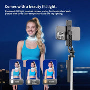 Treppiede estensibile 1,9 m con doppia clip per smartphone