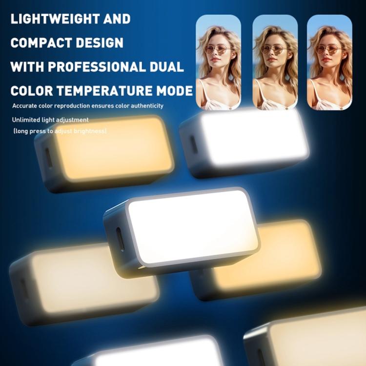 Luce LED portatile magnetica per smartphone A8