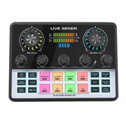 Scheda audio mixer V9 con doppio chip DSP e riduzione rumore