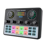 Scheda audio mixer V9 con doppio chip DSP e riduzione rumore