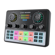 Scheda audio mixer V9 con doppio chip DSP e riduzione rumore
