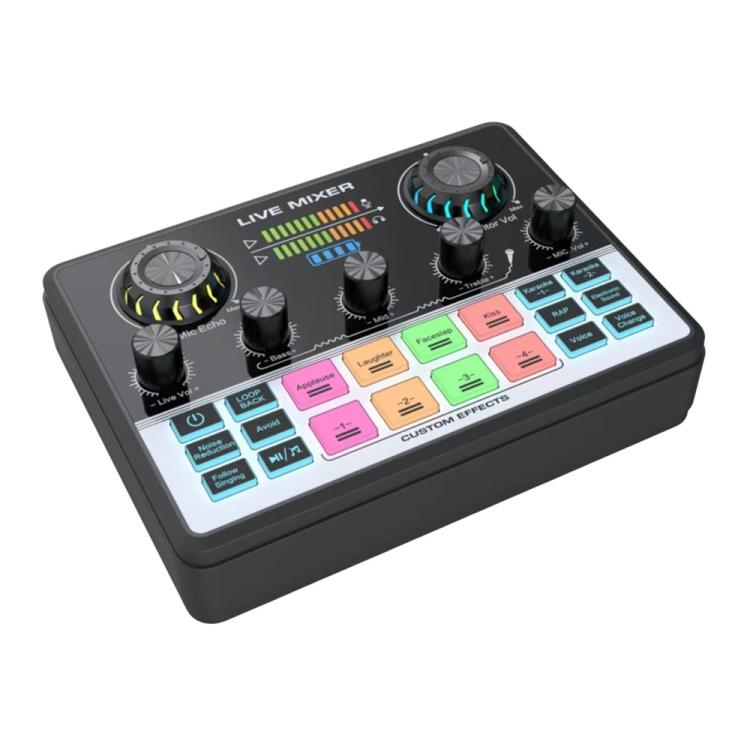 Scheda audio mixer V9 con doppio chip DSP e riduzione rumore