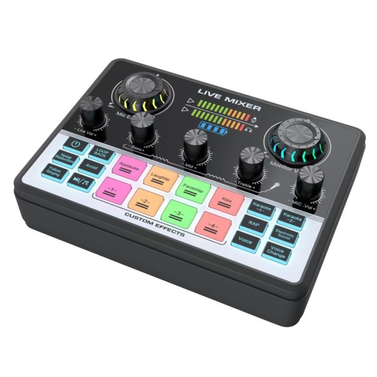 Scheda audio mixer V9 con doppio chip DSP e riduzione rumore