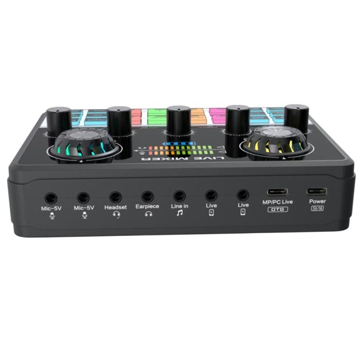 Scheda audio mixer V9 con doppio chip DSP e riduzione rumore