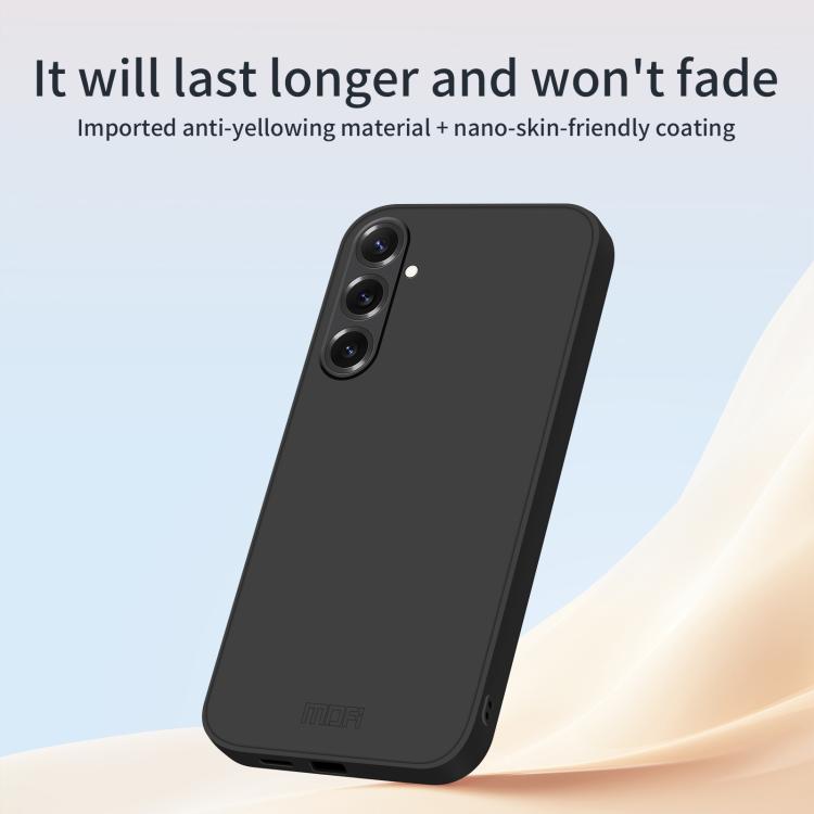 Custodia per telefono MOFI in morbido silicone liquido, piacevole al tatto., For Samsung Galaxy S25+ 5G, For Samsung Galaxy S25 Ultra 5G, For Samsung Galaxy S26 Ultra