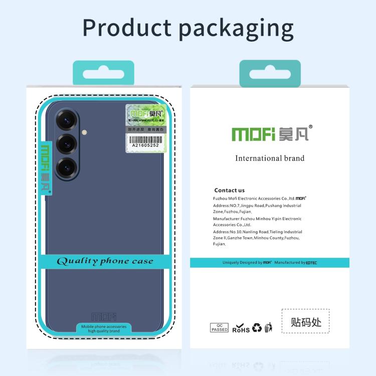 Custodia per telefono MOFI in morbido silicone liquido, piacevole al tatto., For Samsung Galaxy S26 5G, For Samsung Galaxy A37 5G, For Samsung Galaxy S25 5G