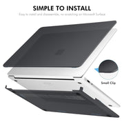 ENKAY Hat-Prince Matte Protective Case Cover Hard Shell, For Microsoft Surface Laptop 13 (2095), For Microsoft Surface Laptop 5/4/3 1873/1953/1979, For Microsoft Surface Laptop 7 13.8 (2036), For Microsoft Surface Laptop 15 (2037)