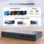 WAVLINK UG7701 Support 4K 60Hz 100W PD Hub Adapter USB-C to HD / Display Port Docking Station, UG7701