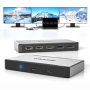 WAVLINK UG7701 Support 4K 60Hz 100W PD Hub Adapter USB-C to HD / Display Port Docking Station, UG7701