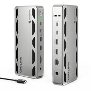 WAVLINK UTD58 12 in 1 120Gbps 140W Thunderbolt 5 Docking Station, US Plug, EU Plug, UK Plug, AU Plug