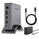 WAVLINK UMD27PRO 8K 30Hz / 4K 144Hz 140W PD HUB Adapter, US Plug, EU Plug, UK Plug, AU Plug