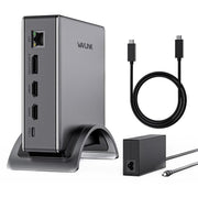 WAVLINK UMD27PRO 8K 30Hz / 4K 144Hz 140W PD HUB Adapter, US Plug, EU Plug, UK Plug, AU Plug