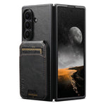 Custodia per telefono Suteni H02 in pelle con portafoglio e supporto., For Galaxy Z Fold8 Ultra, For Galaxy Z Fold7, For Galaxy Z Fold6, For Galaxy Z Fold5