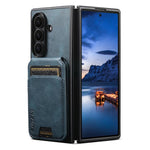 Custodia per telefono Suteni H02 in pelle con portafoglio e supporto., For Galaxy Z Fold8 Ultra, For Galaxy Z Fold7, For Galaxy Z Fold6, For Galaxy Z Fold5