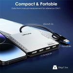 WAVLINK UG7501D 85W Upstream Charging 4 DP Converter 4K / 8K Display Adapter, UG7501D