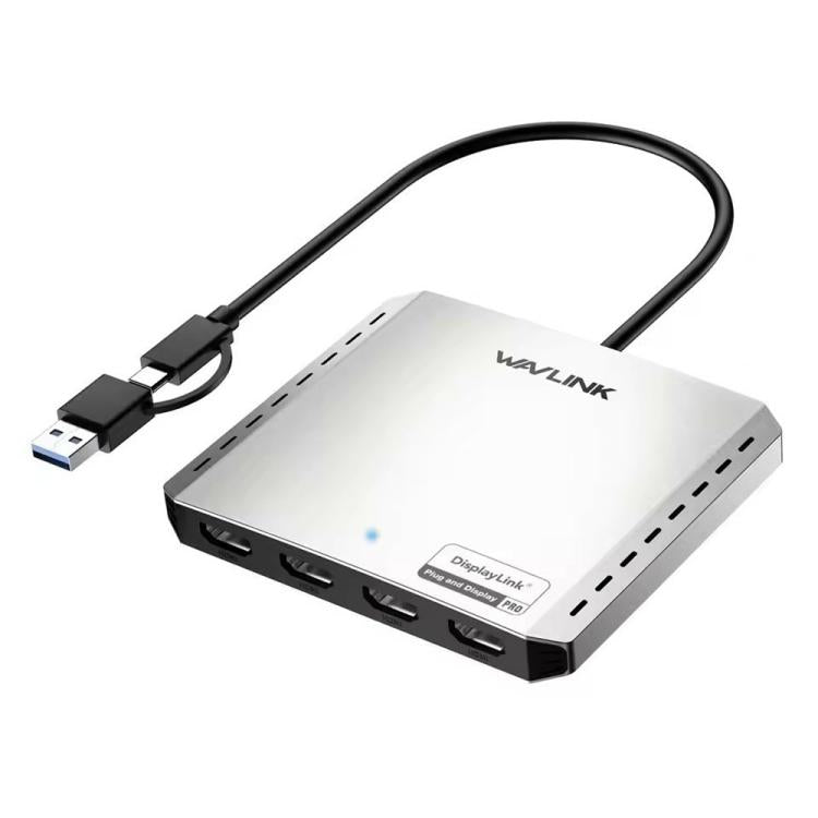 WAVLINK UG7501H 85W Upstream Charging 4 HD Converter 4K Display Adapter, UG7501H