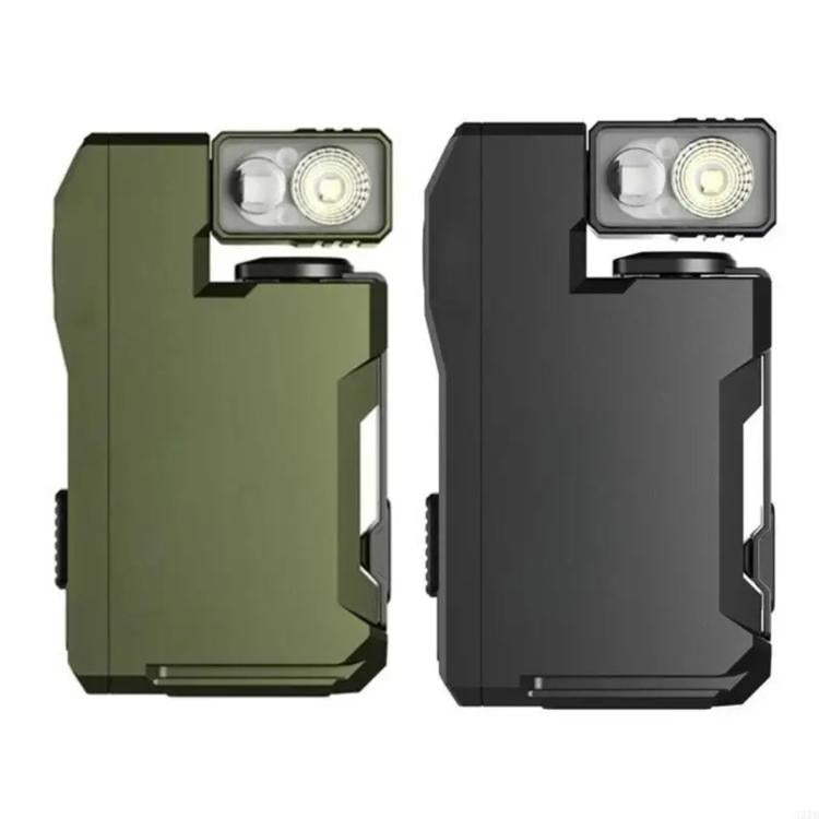 Mini torcia portatile magnetica ricaricabile EDC