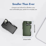 Mini torcia portatile magnetica ricaricabile EDC