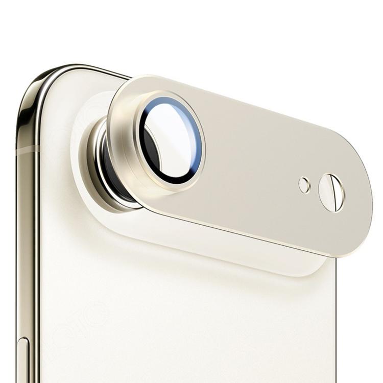Pellicola protettiva per lente Kalebol Armor con anello metallico a copertura totale, For iPhone Air
