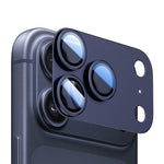 Pellicola protettiva per lente Kalebol Armor con anello metallico a copertura totale, For iPhone 17 Pro Max, For iPhone 17 Pro