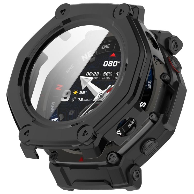 Pellicola temperata integrata per PC e custodia protettiva per orologio, For Amazfit T-Rex 3 Pro 48mm