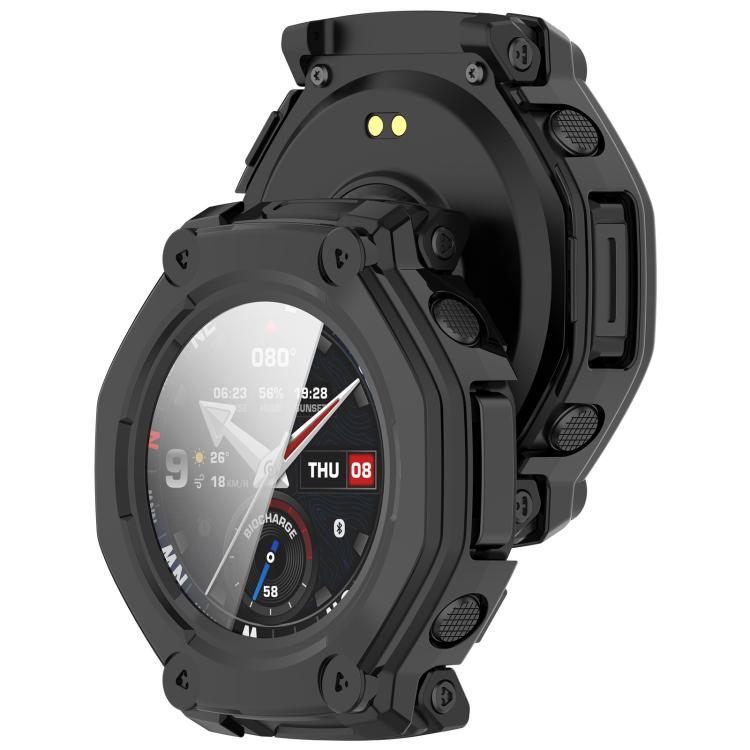 Pellicola temperata integrata per PC e custodia protettiva per orologio, For Amazfit T-Rex 3 Pro 48mm