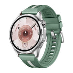 Cinturino per orologio ibrido in nylon intrecciato e silicone, For Huawei Watch GT 6 46mm
