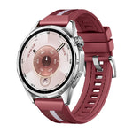 Cinturino per orologio ibrido in nylon intrecciato e silicone, For Huawei Watch GT 6 46mm