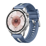 Cinturino per orologio ibrido in nylon intrecciato e silicone, For Huawei Watch GT 6 46mm