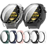 Pellicola in vetro temperato integrata, scala PC integrata, cover protettiva per orologio, For Huawei Watch GT 6 Pro