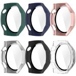 Pellicola in vetro temperato integrata, scala PC integrata, cover protettiva per orologio, For Huawei Watch GT 6 Pro