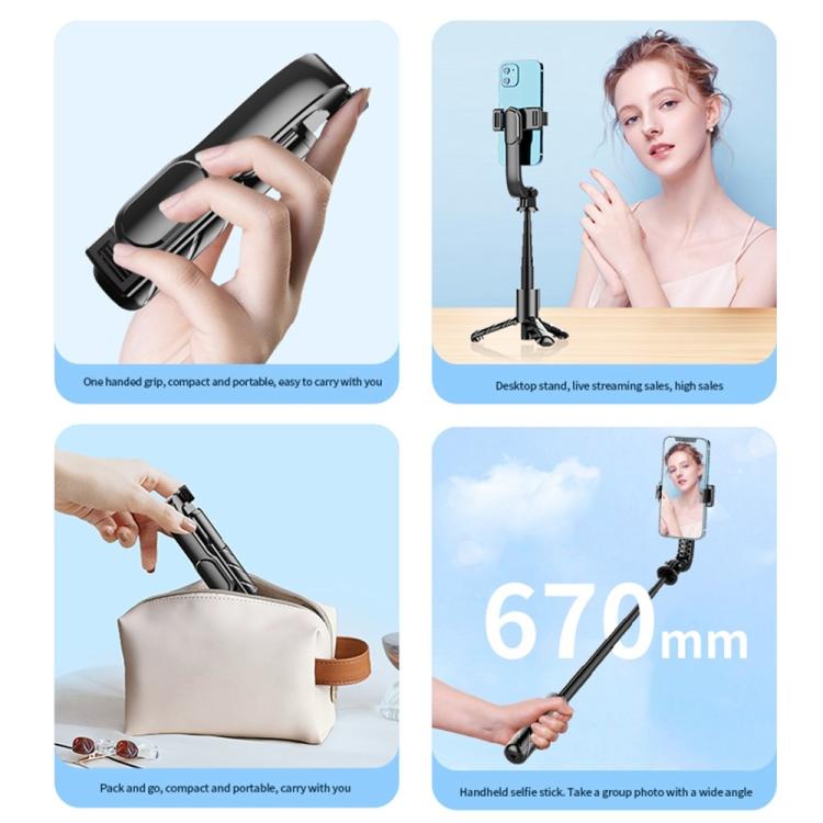Treppiede smartphone K25MINI Bluetooth 5.0 estensibile