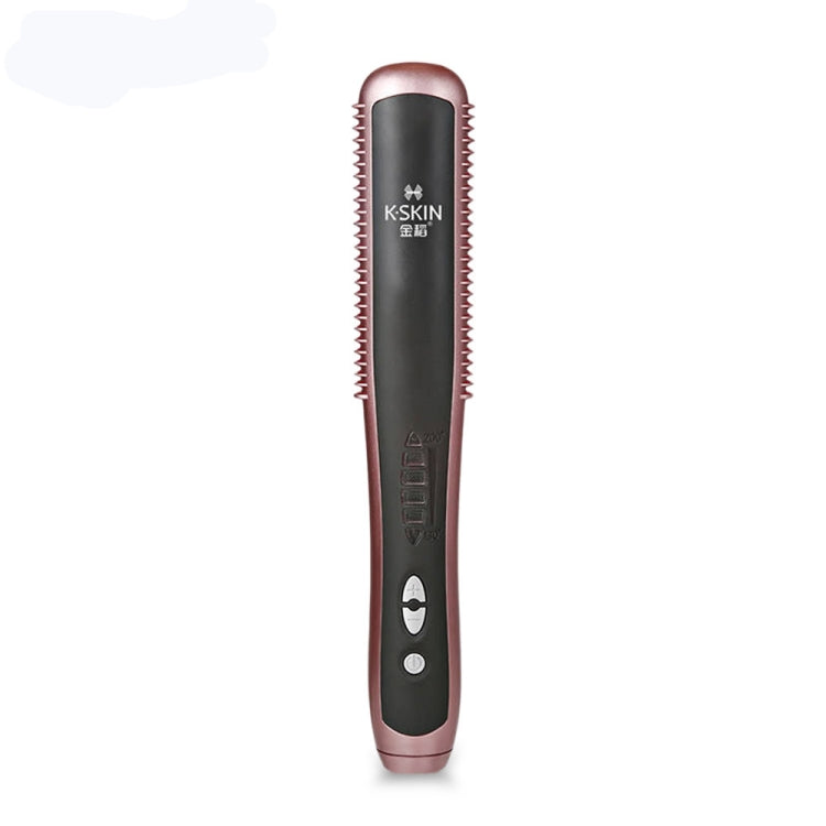 K-SKIN KD388A Piastra per capelli elettrica in ceramica Pettini PTC Riscaldamento Cura dei capelli Styling Pettine Auto Massaggiatore Raddrizzamento Lrons