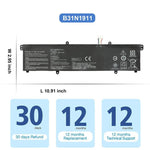 Batteria per laptop ASUS V4050F ADO14FQC/14EQ/EA, B31N1911