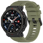 Cinturino sportivo in silicone con fibbia a sgancio rapido., For Amazfit T-Rex 3 Pro 48mm
