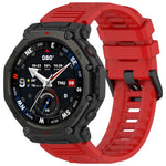 Cinturino sportivo in silicone con fibbia a sgancio rapido., For Amazfit T-Rex 3 Pro 48mm