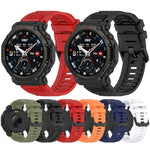 Cinturino sportivo in silicone con fibbia a sgancio rapido., For Amazfit T-Rex 3 Pro 48mm