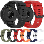Cinturino sportivo in silicone con fibbia a sgancio rapido., For Amazfit T-Rex 3 Pro 48mm