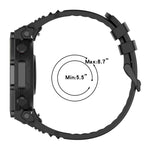 Cinturino sportivo in silicone con fibbia a sgancio rapido., For Amazfit T-Rex 3 Pro 48mm