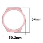 Cover protettiva per orologio in policarbonato cavo a copertura parziale, For Huawei Watch GT 6 Pro