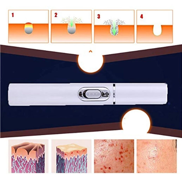 Penna laser K-SKIN KD-7910 per terapia acne e rughe