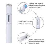 Penna laser K-SKIN KD-7910 per terapia acne e rughe