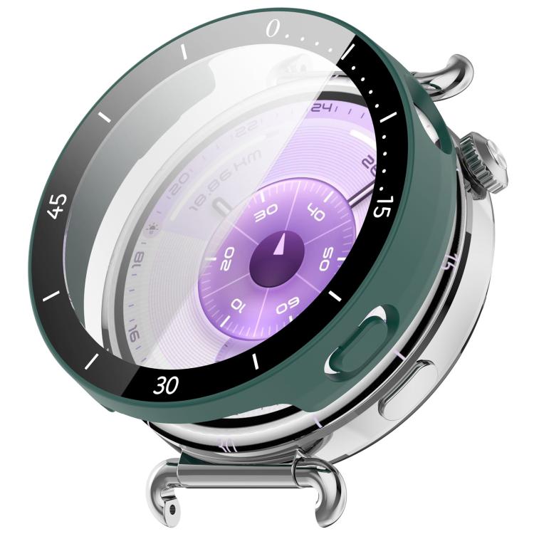 Cover per orologio in PC con pellicola in vetro temperato a squame integrata., For Huawei Watch GT 6 46mm, For Huawei Watch GT 6 41mm