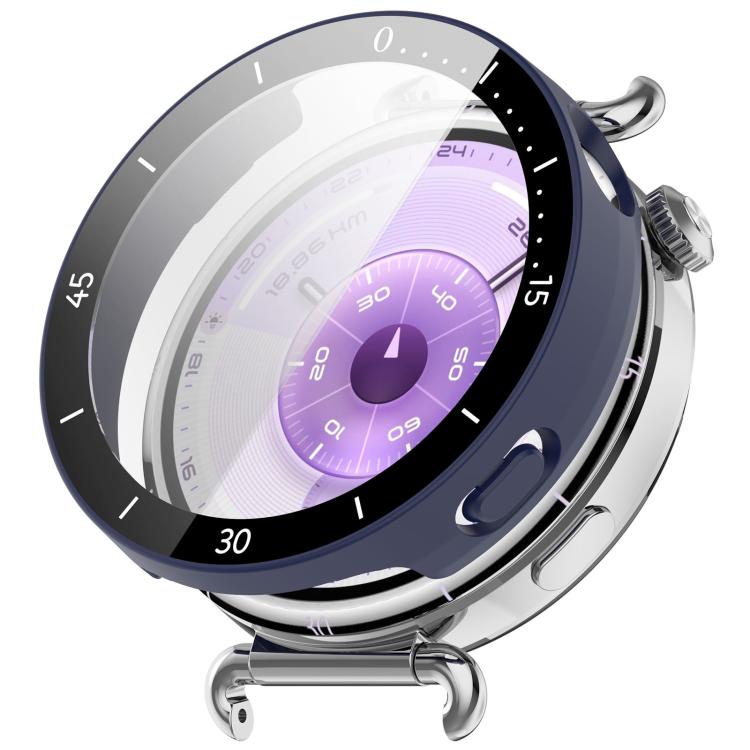 Cover per orologio in PC con pellicola in vetro temperato a squame integrata., For Huawei Watch GT 6 46mm, For Huawei Watch GT 6 41mm