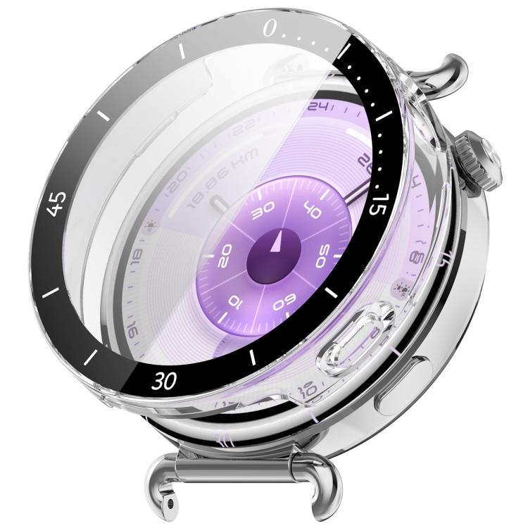 Cover per orologio in PC con pellicola in vetro temperato a squame integrata., For Huawei Watch GT 6 46mm, For Huawei Watch GT 6 41mm