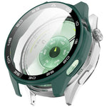 Cover per orologio in PC con pellicola in vetro temperato a squame integrata., For Huawei Watch GT 6 46mm, For Huawei Watch GT 6 41mm