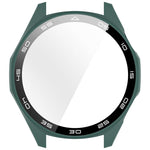 Cover per orologio in PC con pellicola in vetro temperato a squame integrata., For Huawei Watch GT 6 46mm, For Huawei Watch GT 6 41mm