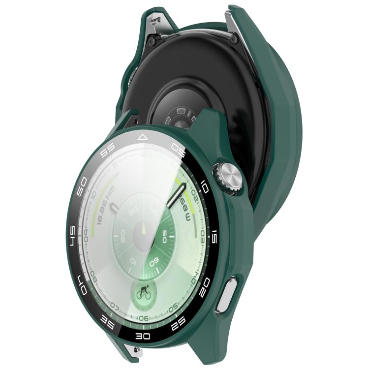 Cover per orologio in PC con pellicola in vetro temperato a squame integrata., For Huawei Watch GT 6 46mm, For Huawei Watch GT 6 41mm